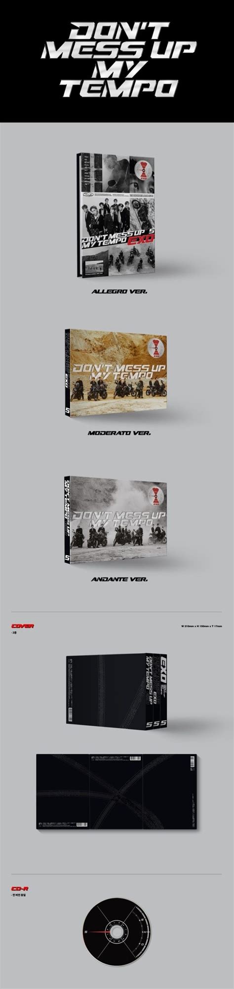 EXO DON’T MESS UP MY TEMPO 5TH ALBUM - Kpop USA