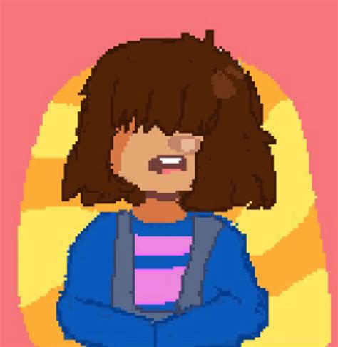 Pixel Frisk by PinkProductions on DeviantArt