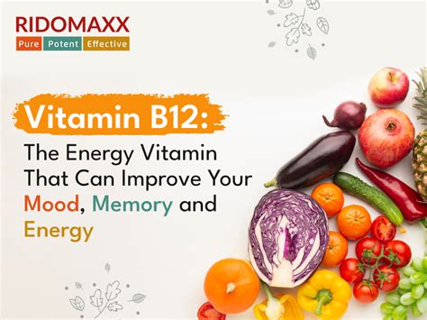 Vitamin B12: The Energy Vitamin That Can Improve Your Mood, Memory and – Ridomaxx