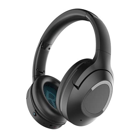 Active Noise Cancelling Headphones, iDeaPlay Wireless Over Ear Headphones with Microphone Stereo ...