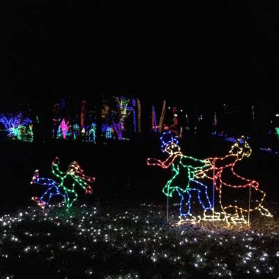 Meadowlark Botanical Gardens Winter Walk of Lights - Adventures in DC