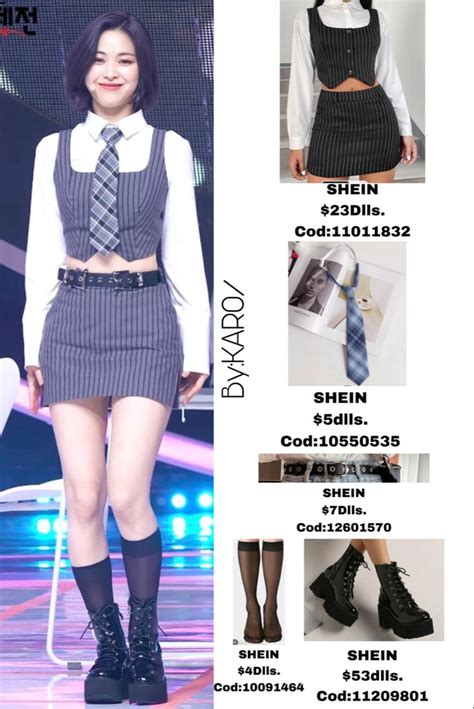 Outfit Ryujin en 2024 | Moda de ropa, Ropa kpop, Ropa