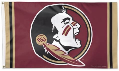 Florida State University 3' x 5' Deluxe Grommet Flag - DiscountDecorativeFlags.com