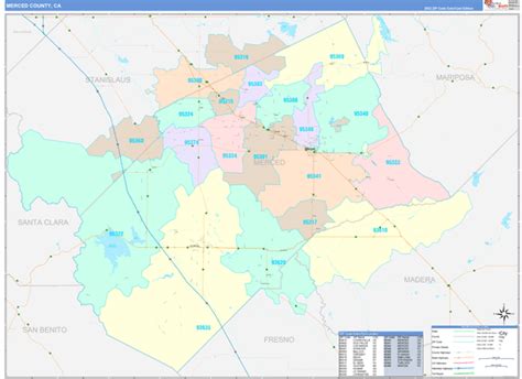 Map Books of Merced County California - marketmaps.com