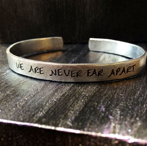 Engraved bracelet Personalized Bracelet Cuff Bracelet quote