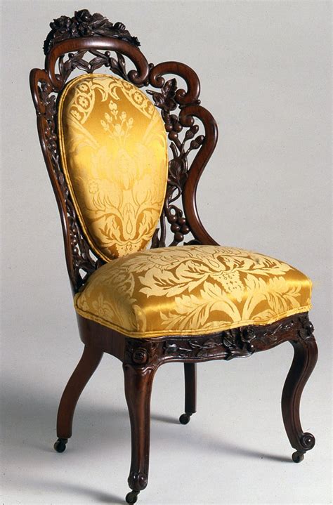 Victorian Period 1840-1900 created by Henry Belter. It has a flat back ...
