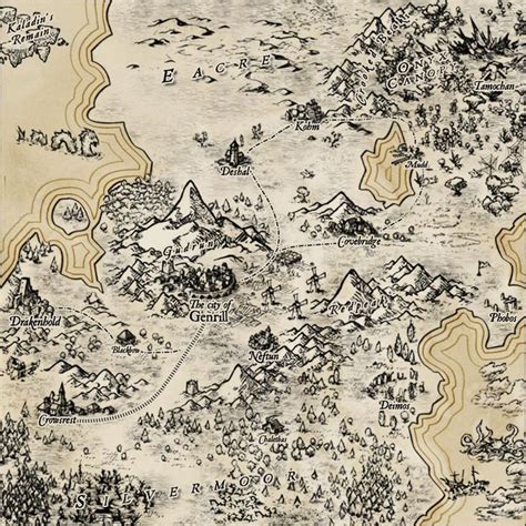 Pin by John Kaupas on Fantasy Map design and inspiration | Fantasy map, Fantasy map making, Map ...