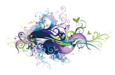 Purple Floral Vector at Vectorified.com | Collection of Purple Floral Vector free for personal use