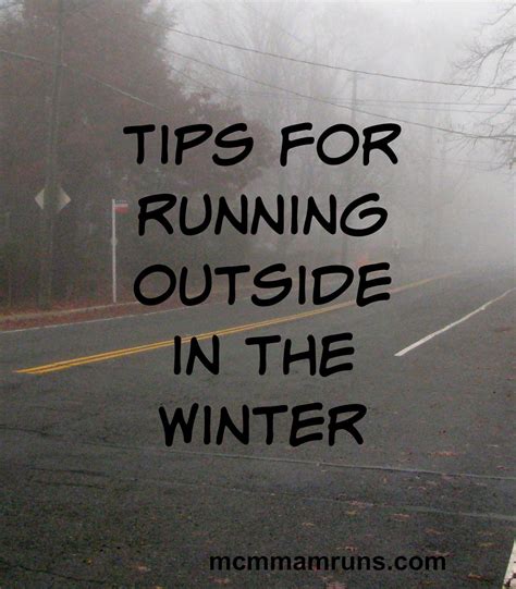 Tips for running outside in the winter - MCM Mama Runs