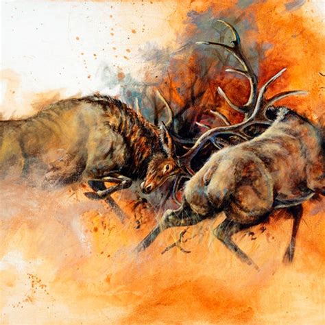 Elk Painting - Etsy