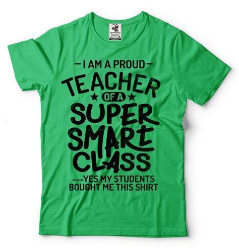 Teacher T-shirt Funny Proud Teacher Back to School Tee Shirt - Etsy