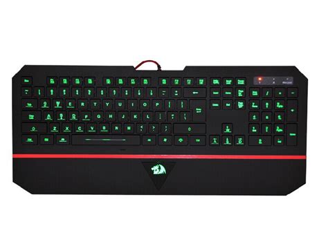 Red Dragon demon Rainbow backlit gaming keyboard wired keyboard genuine ...