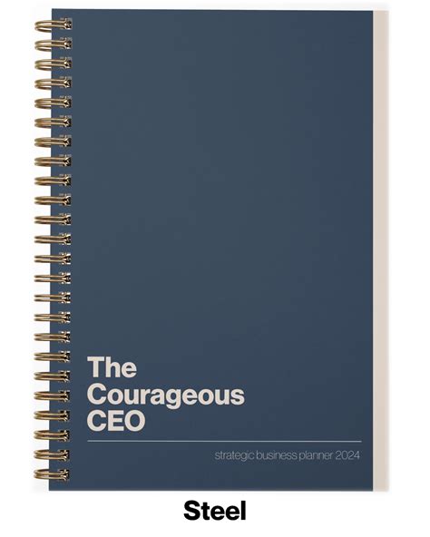 2024 Courageous CEO Strategy Business Planner - Digital Planner - Janet ...