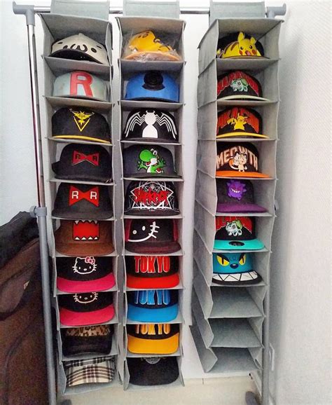 Rack Hat Storage Ideas -cedric_4.2 | Diy hat storage, Hat storage, Baseball hat racks