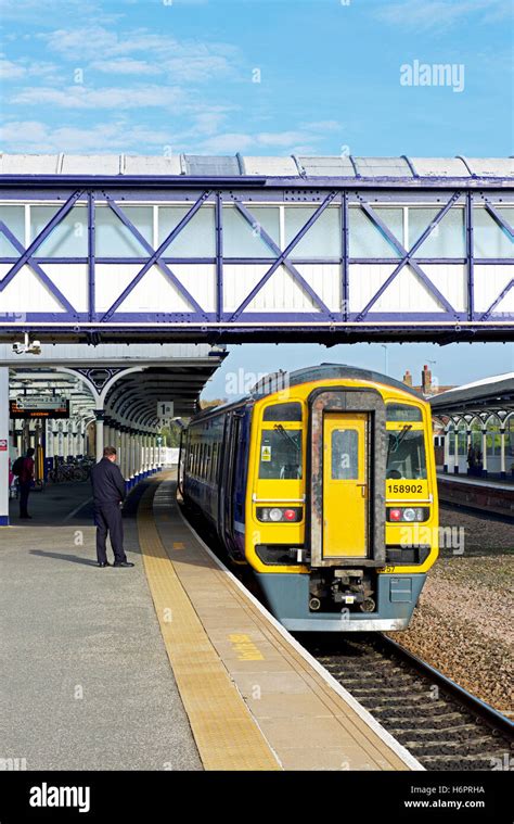 Train at Selby Railway Station, North Yorkshire, England UK Stock Photo ...