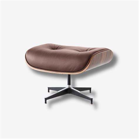 Charles Eames Lounge Chair - Walnut Wood | Black Finish - Luxe Furnishes