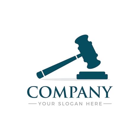 Gavel logo | Premium Vector