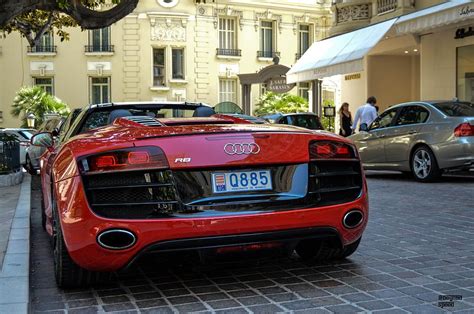 Red Audi R8 V10 Spyder Photograph by Beyond Speed | Pixels