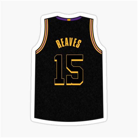 "Austin Reaves Black Mamba Jersey" Sticker for Sale by designsheaven ...