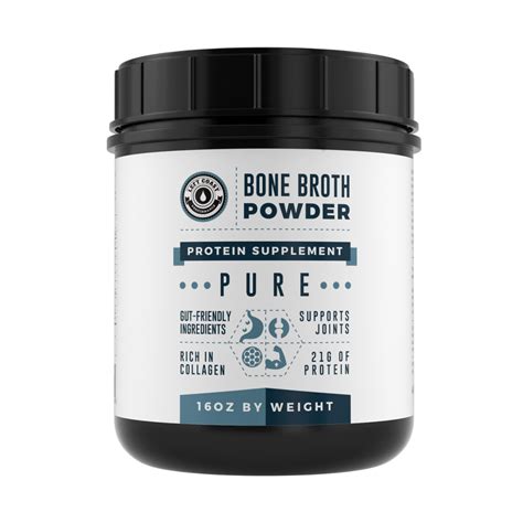 Bone Broth Protein Powder - 1 Lb – Left Coast Performance