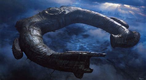 Derelict Alien Craft from Prometheus | Alien ship, Prometheus movie, Science fiction art