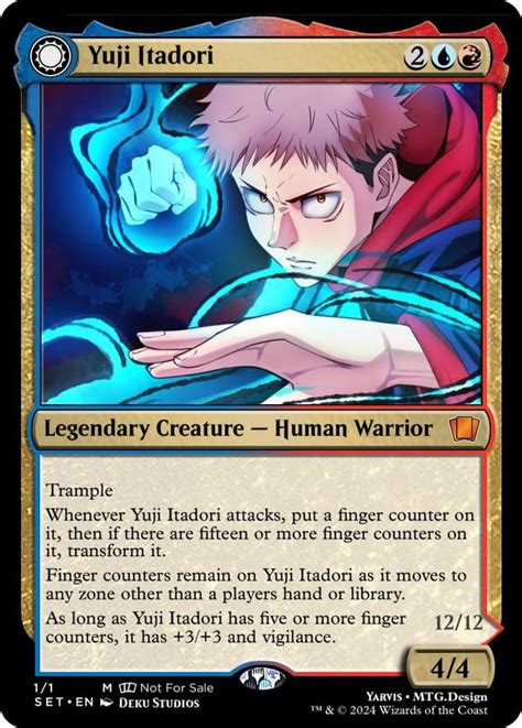 Yuji Itadori // Sukuna : r/custommagic