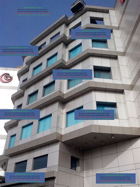 ACP Aluco Cladding, Alucobond, Curtain Wall, Glass: Dr. Ziauddin Hospital, Clifton New Pics