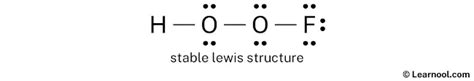 HOFO Lewis structure - Learnool