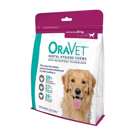 Buy Oravet Dental Hygiene Chews Large Online | Better Prices At Pet Circle