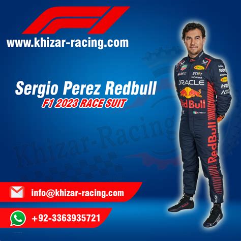 Sergio Perez Redbull 2023 racing suit – Khizar Racing