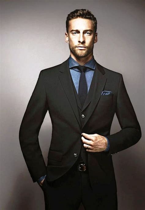 30 Black Suit Fashion Ideas For Men To Try