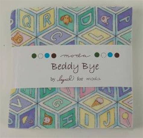 Beddy Bye Charm Pack Moda Fabric Flannel Baby Ingrid