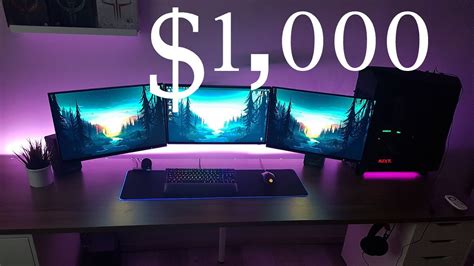 My $1,000 Dollar Gaming setup!!! - YouTube