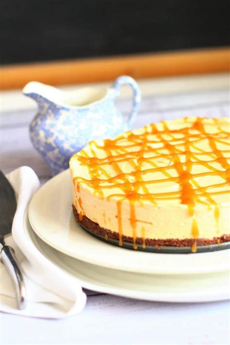 No Bake Caramel Cheesecake - Apply to Face Blog