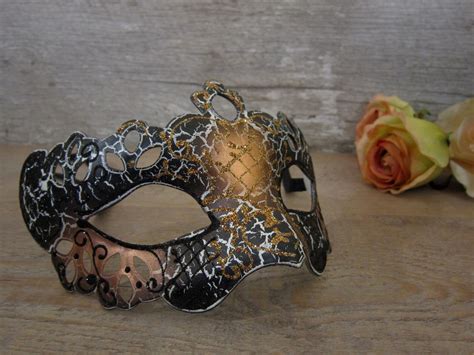 Venetian Mask Gold and Black Venetian Masquerade Mask - Etsy