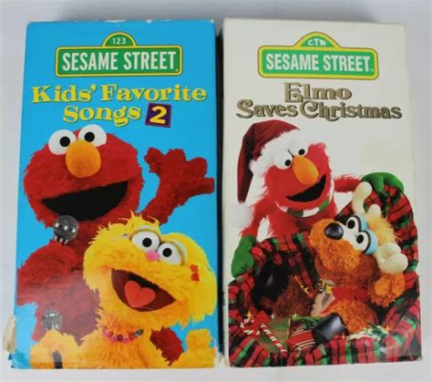 SESAME STREET - Kids Favorite Songs (VHS, 1999) Big Bird Elmo £9.66 ...