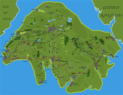 My map of sodor with almost every location from all eras | Fandom