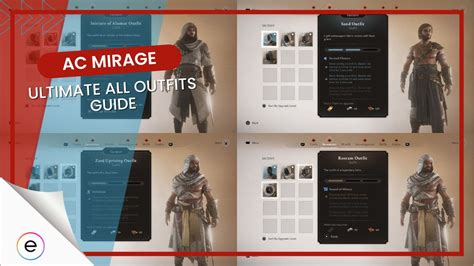 AC Mirage: All Outfits And How To Get Them - eXputer.com