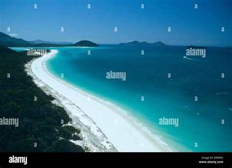 Whitehaven Beach Aerial Stock Photos & Whitehaven Beach Aerial Stock ...