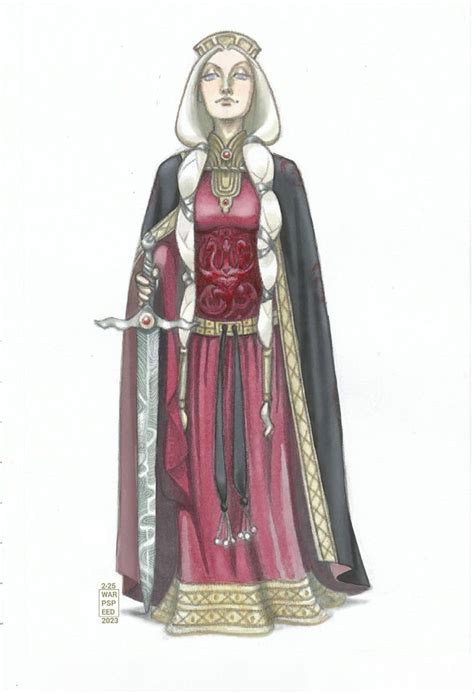 Dowager Queen Visenya Targaryen | Game of thrones art, Character costumes, Targaryen art