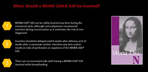 IUD Insertion Guide for HCPs - Mona Lisa® / Copper IUD / Karen Miller