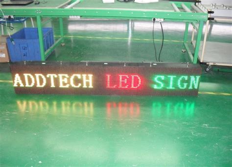 LED Scrolling Message Sign