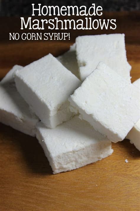 Homemade Marshmallows without Corn Syrup - Everyday Made Fresh