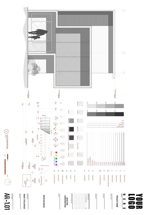 AutoCAD Template | Architecture Drawing | Autocad, Architecture graphics, Layout architecture