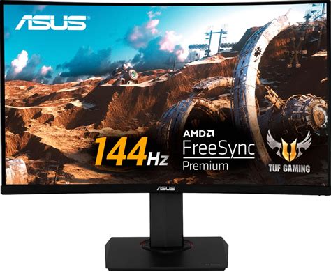 ASUS - TUF Gaming VG32VQ 144Hz 32” LCD Curved WQHD 1ms FreeSync Gaming ...