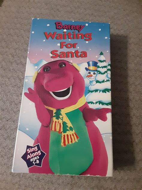 Barney Waiting For Santa Vhs Second Version Backyard Gang Christmas ...