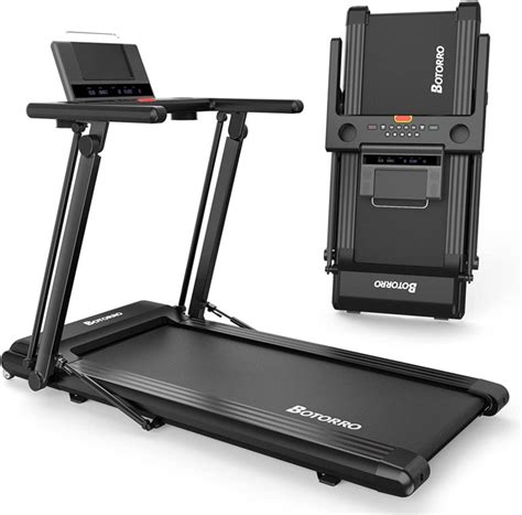 Folding Treadmill Exerciser Foldable Walk Running Machine Portable...