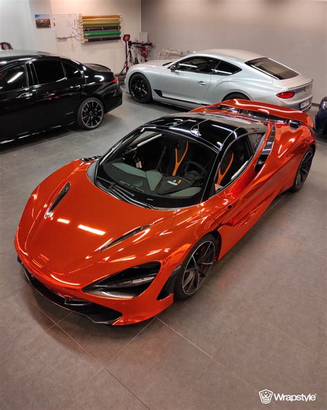 McLaren 720S - Super Chrome Orange | WrapStyle