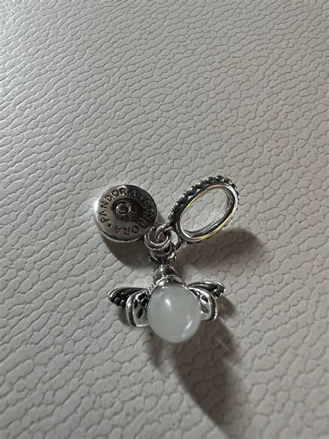 Pandora Charms Firefly Dangle Glow in the Dark Silver Charm - Etsy