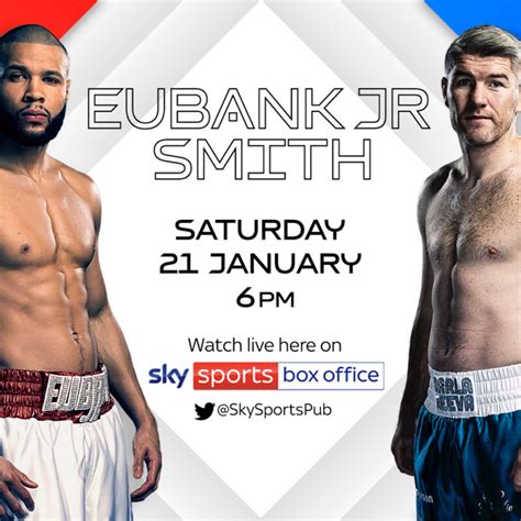 Sky Sports Box Office: Chris Eubank Jr vs Liam Smith - Watch with us